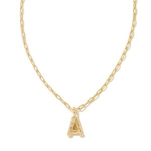 Kendra Scott Crystal Letter Initial Necklace